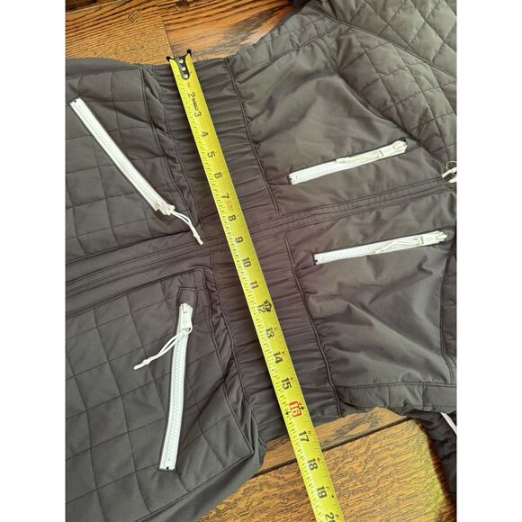 Free People Women's All Prepped Ski Jacket Black NEW $428 Size XL - Picture 8 of 9